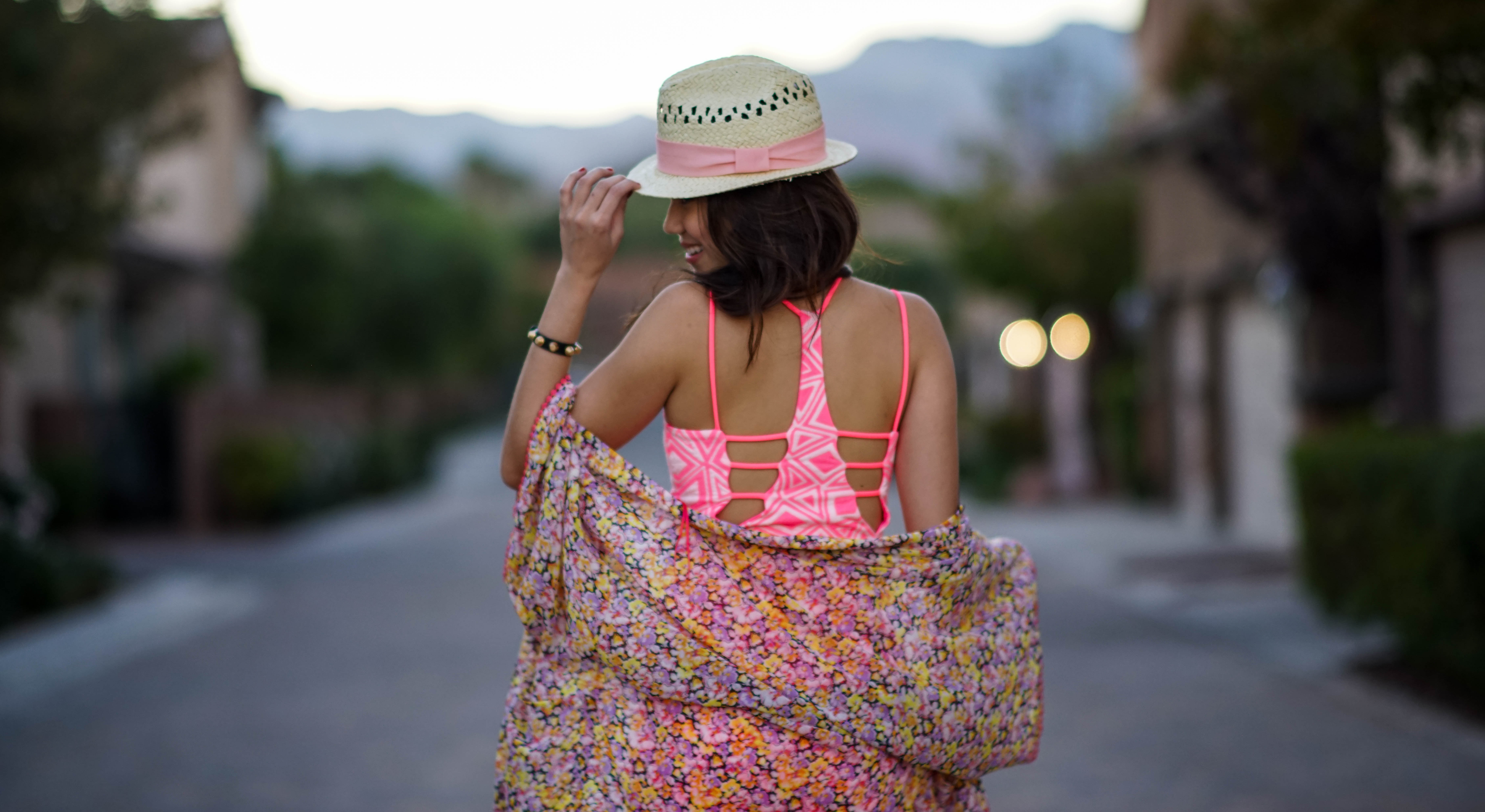 Girl wearing K8 Los Angeles